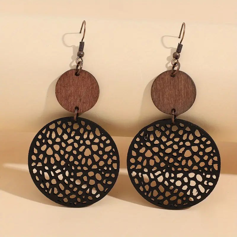 Boho Earrings with Polished finish