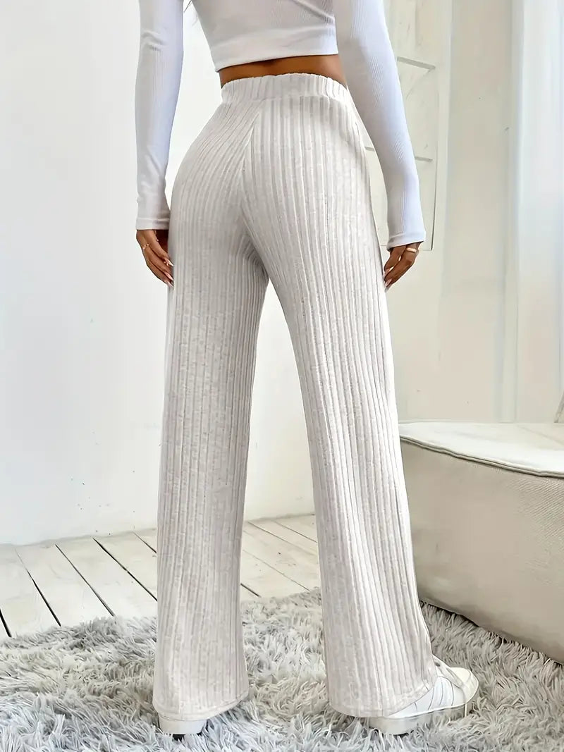 Solid Spandex Sweater Targeted Solid