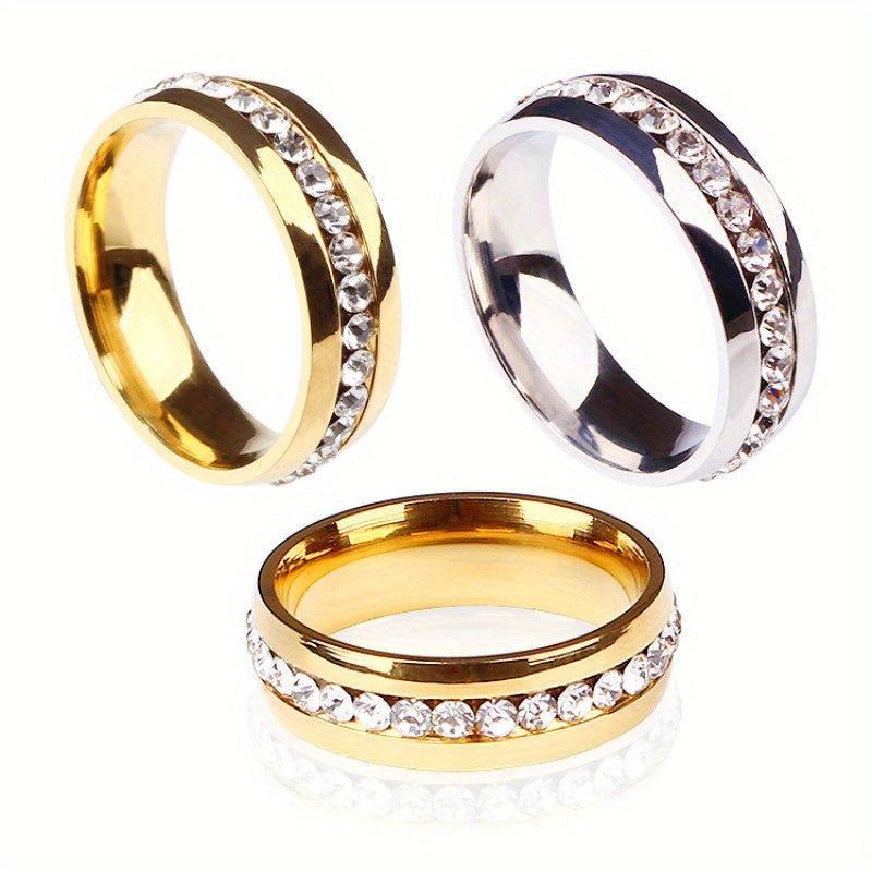 Vintage Ring with Silver-tone