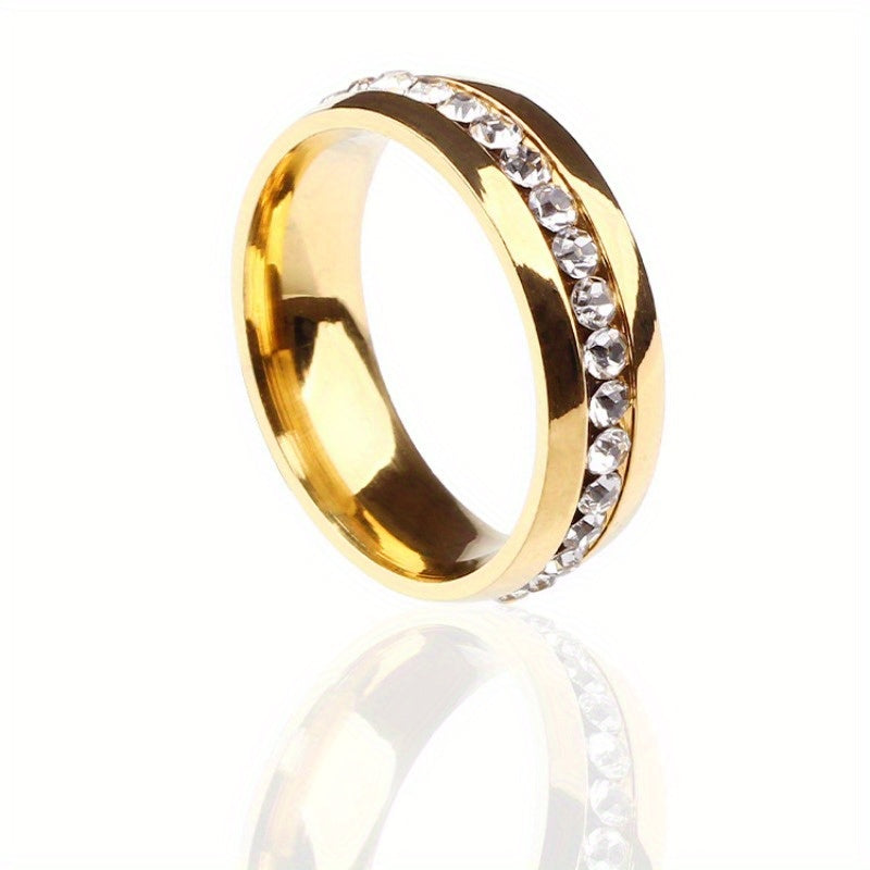 Vintage Ring with Silver-tone