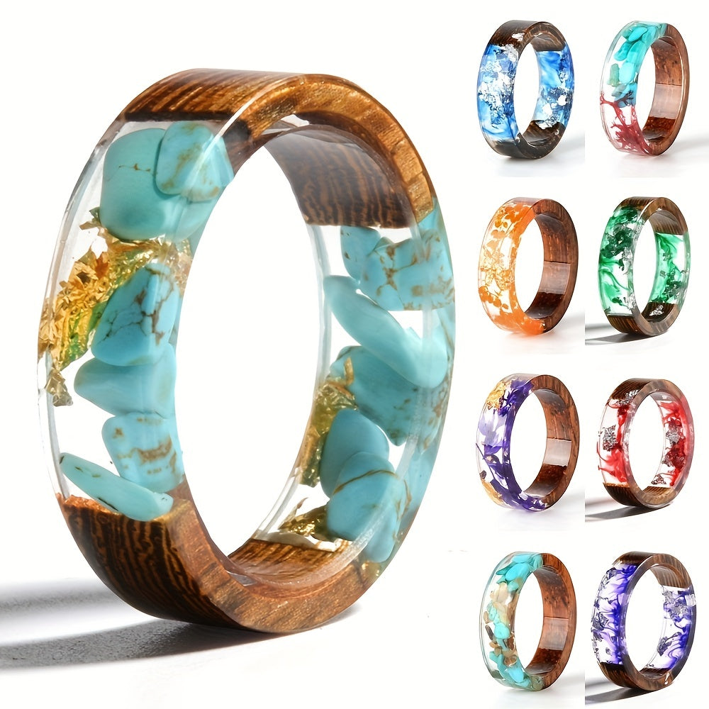 Boho Ring with Polished finish