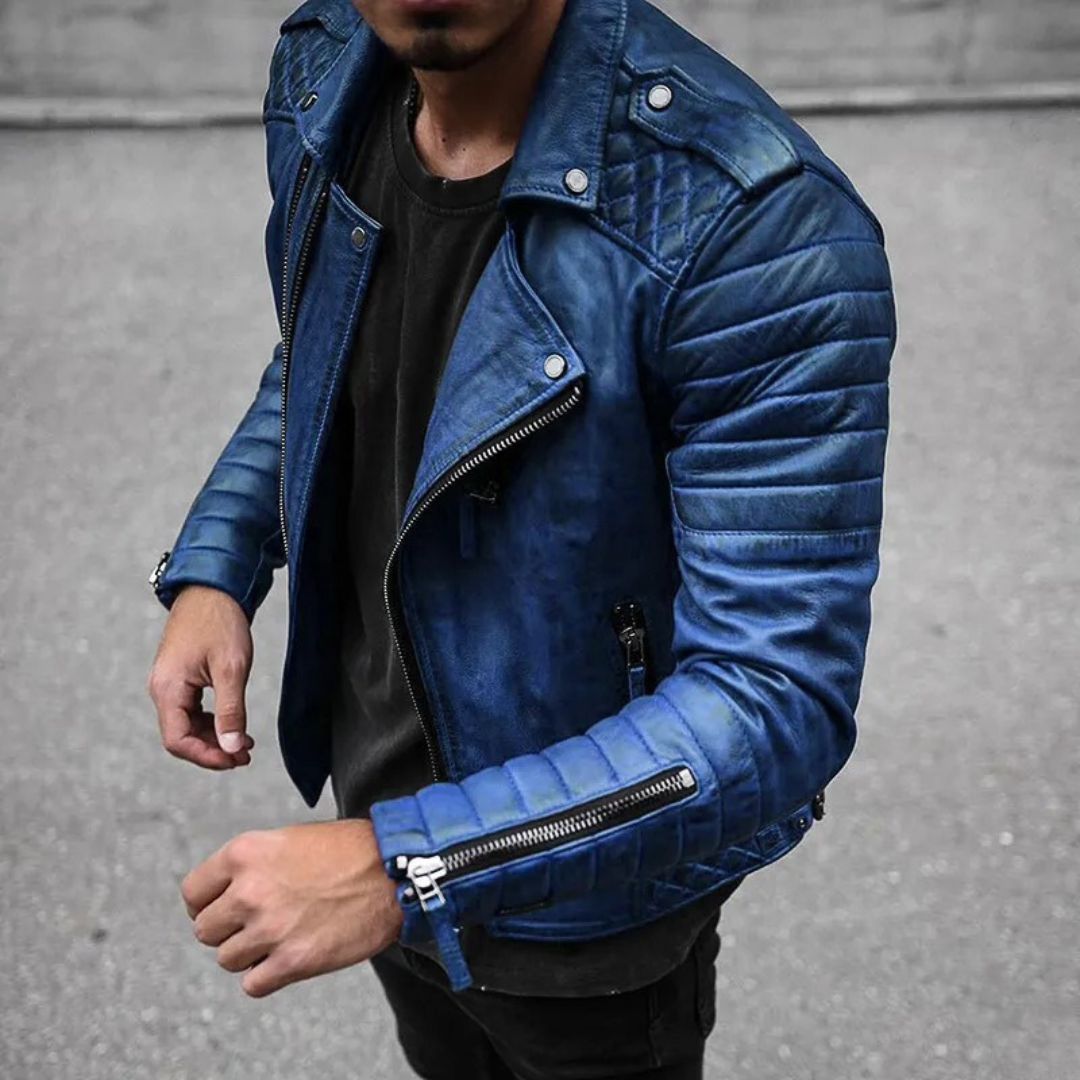 CASUAL LEATHER JACKET