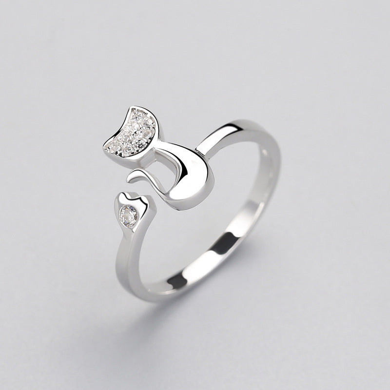 Vintage Ring with Gold-tone