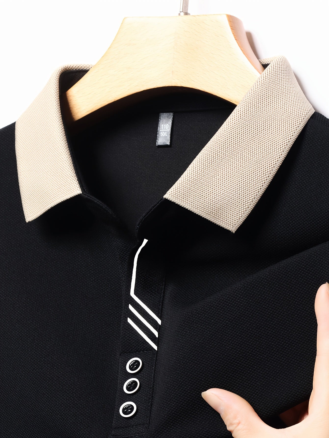Men's Lightweight Long Sleeve Shirt - Breathable, Stretch Fabric for Golf & Business Casual Wear