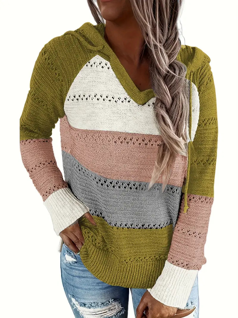 Long Hooded Sweater