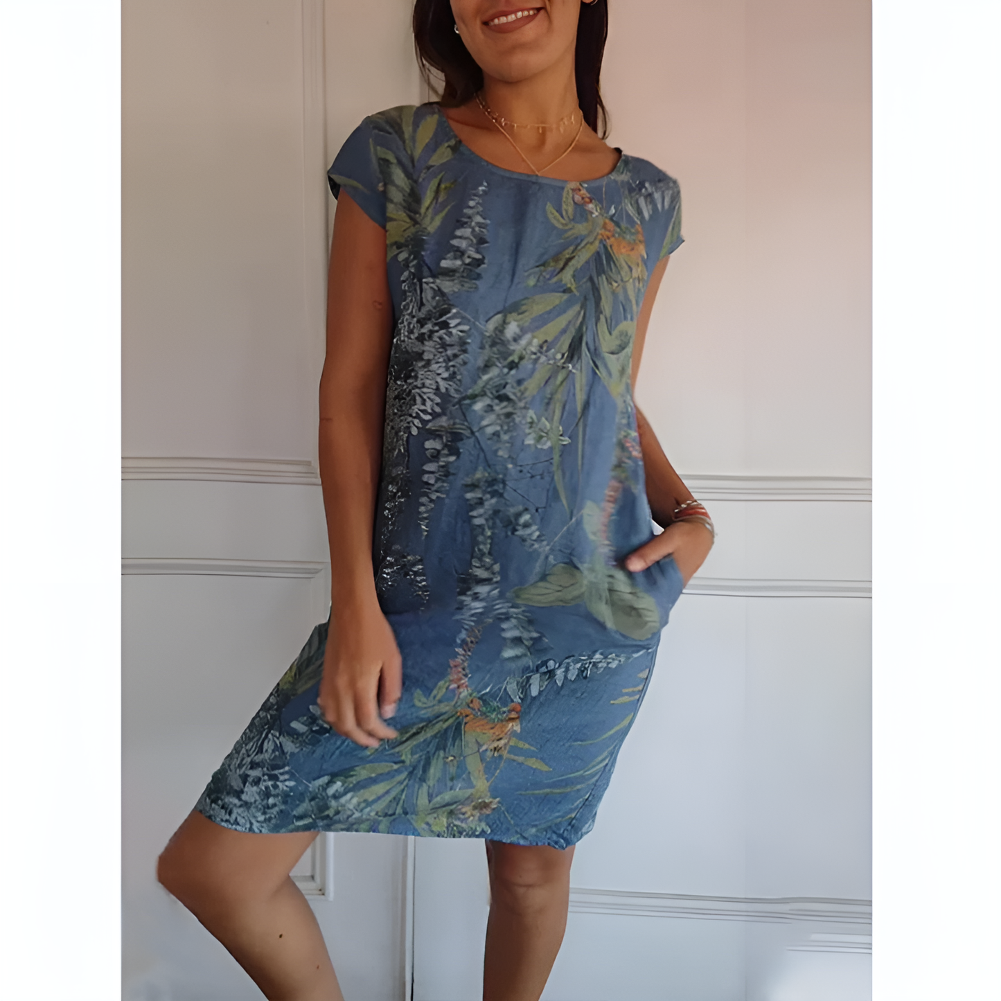 CASUAL PRINTED DRESS