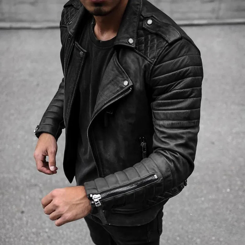 CASUAL LEATHER JACKET