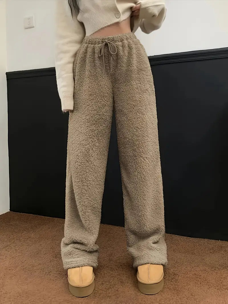 Solid Knit Sweater Solid High Waist