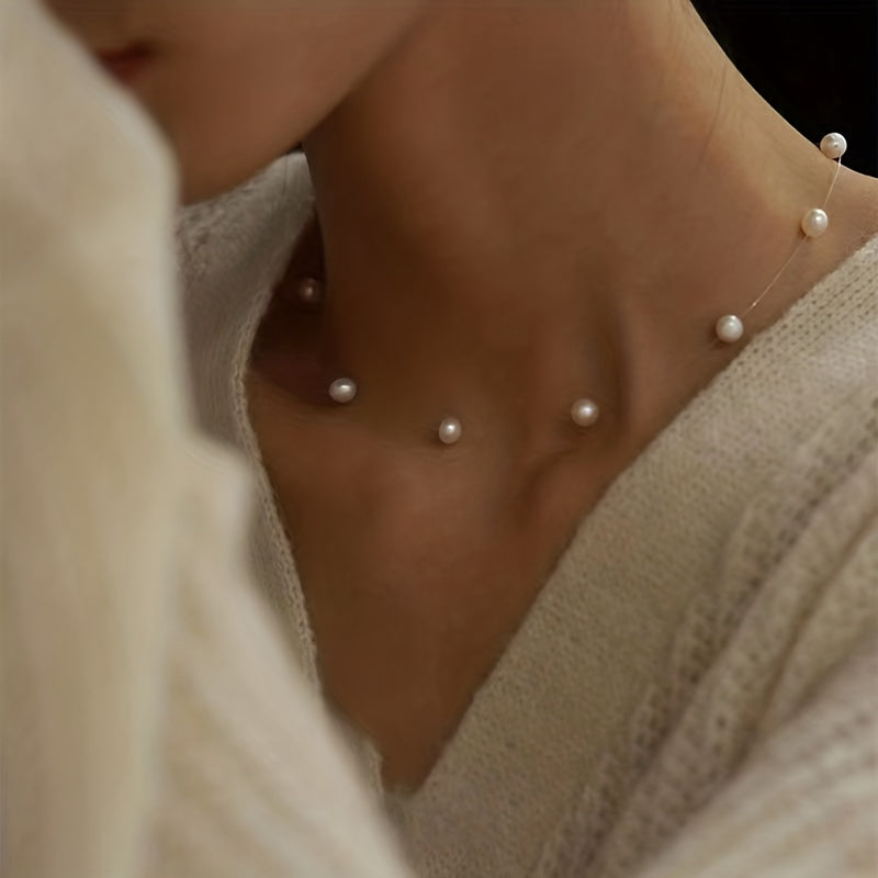 Modern Necklace with Polished finish