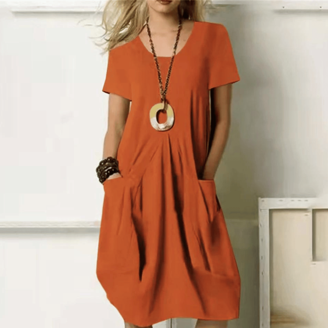 BREATHABLE MIDI DRESS