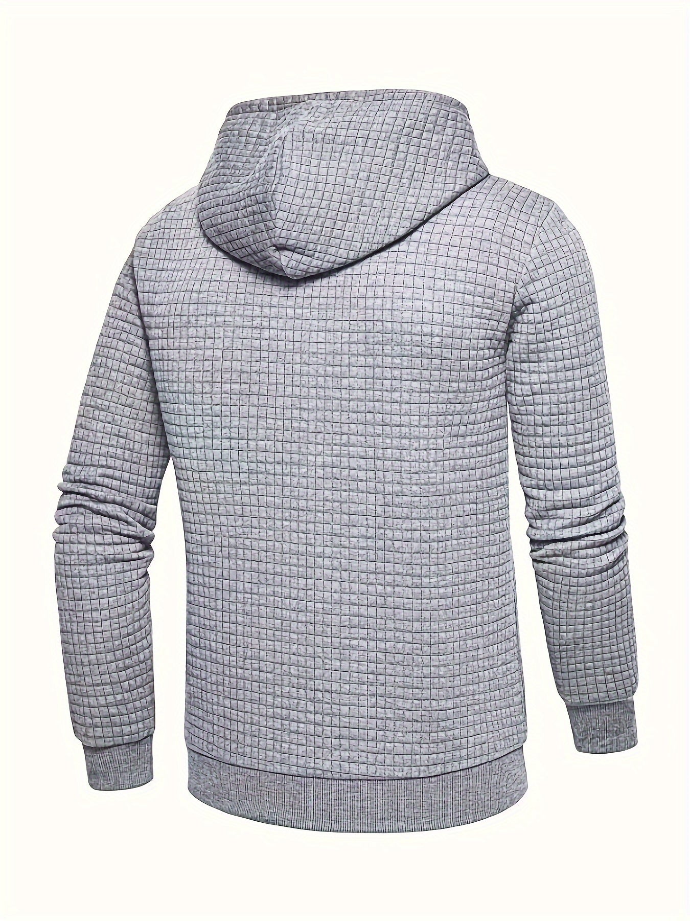 Men's Sporty Hooded Sweatshirt - Navy Blue with Copper Bow Accents, Regular Fit, Machine Washable, High-Quality Fabric for Casual & Athletic Wear, Sweater Hoodie, Everyday Comfort, Textured Knit Fabric