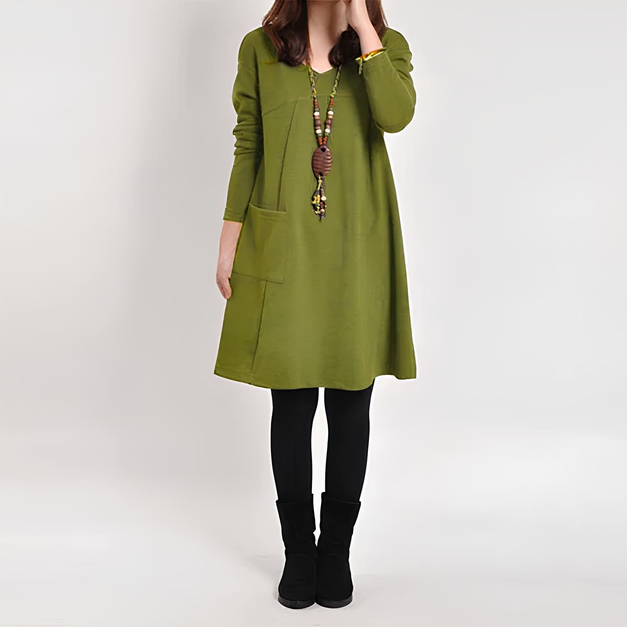 CLASSIC SWEATER DRESS