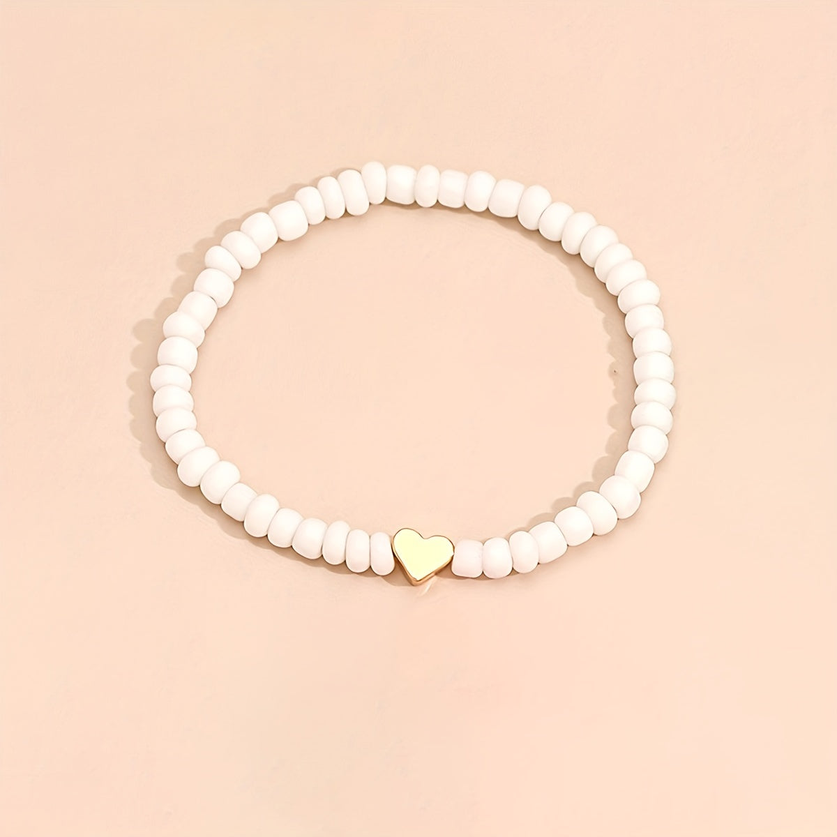 Boho 4-Piece Necklace & Bracelet Set with Polished finish