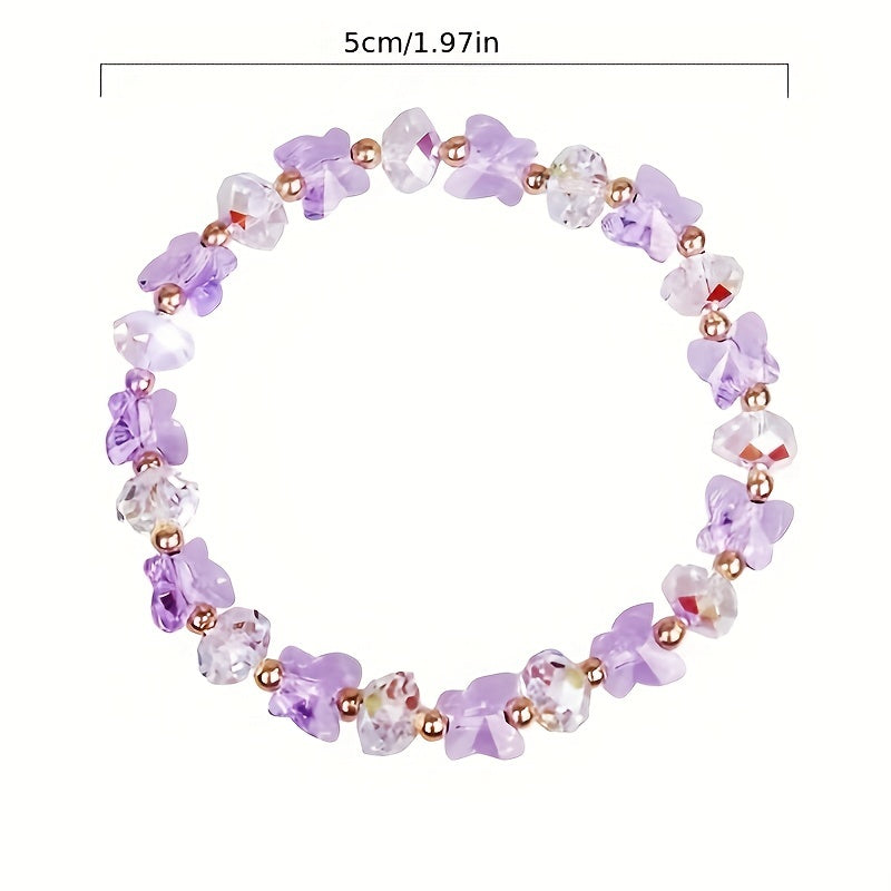 Boho 1-Piece Necklace & Bracelet Set with Polished finish