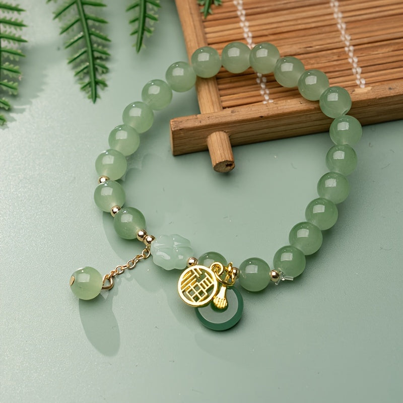 Boho 1-Piece Bracelet Set with Gold-tone