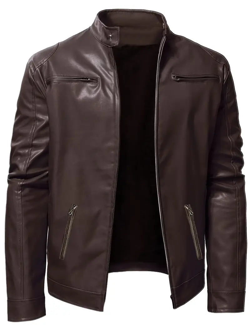 Polyester Zip Long Sleeve Jacket