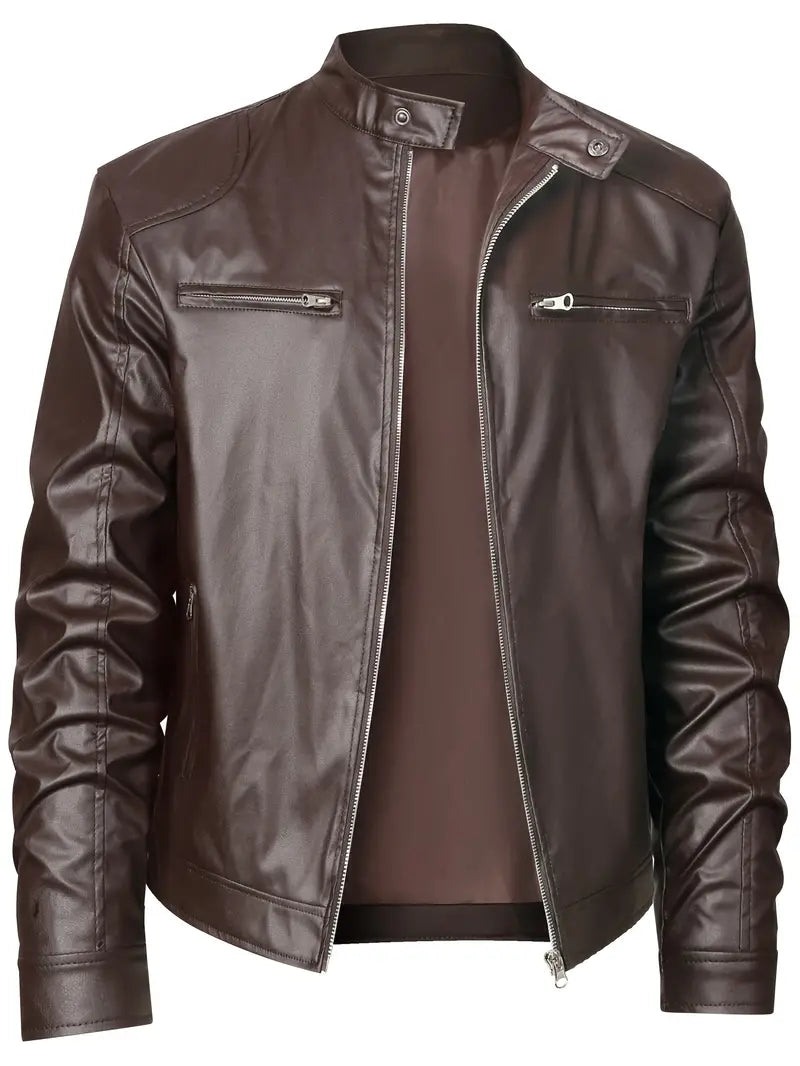 Polyester Zip Long Sleeve Jacket