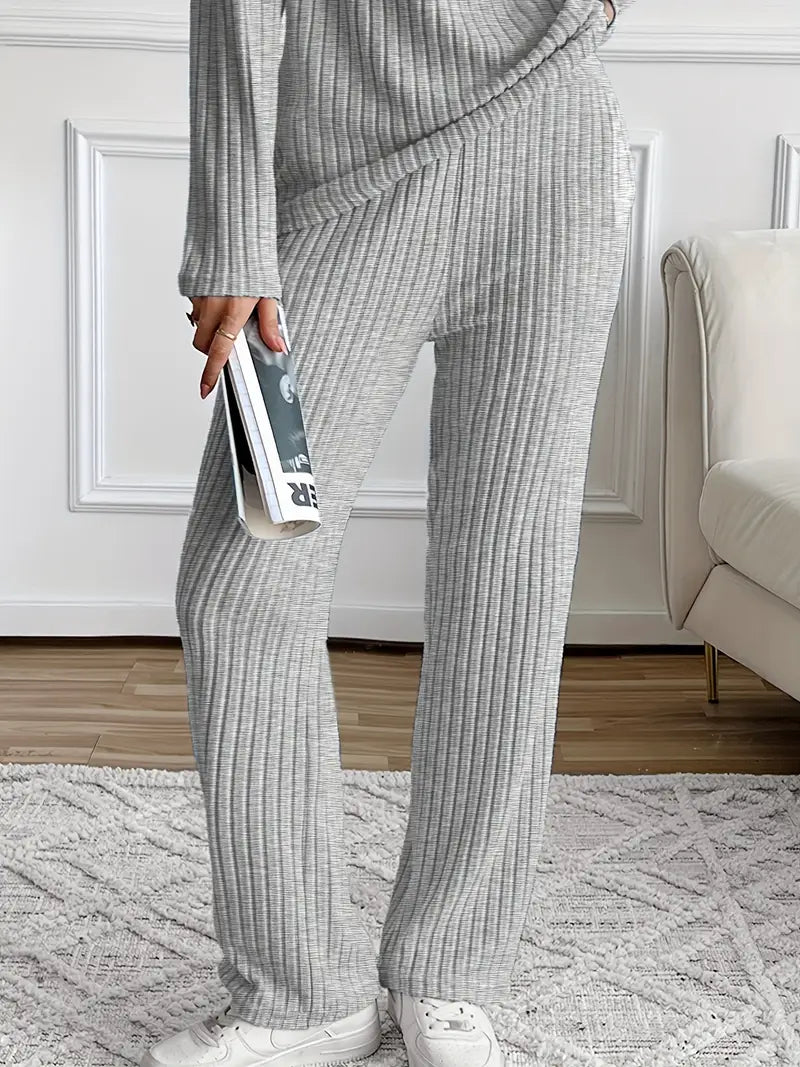 Solid Spandex Sweater Targeted Solid