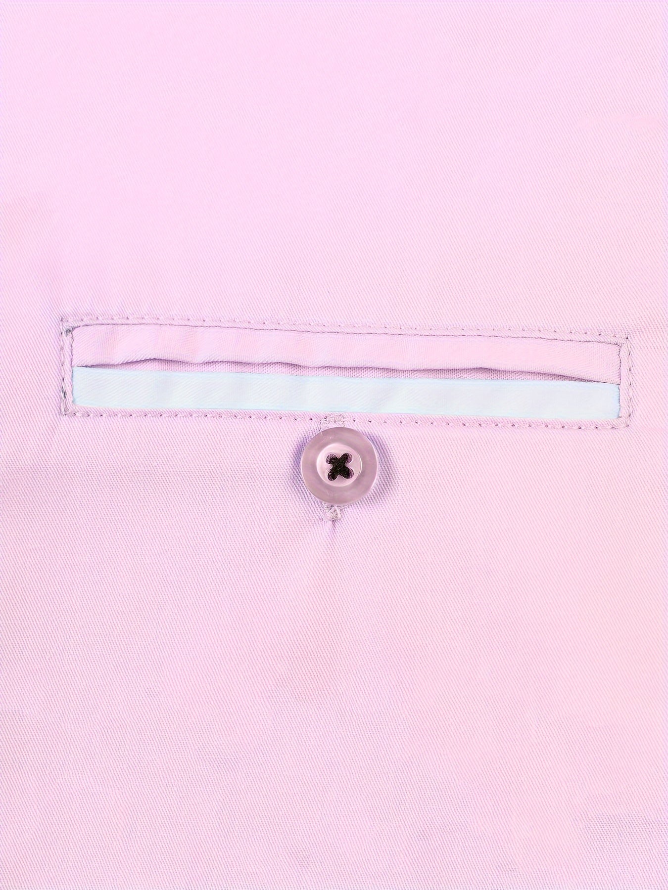 Men's Contrast Collar Design Lapel Collar Design Dress Shirts, Long Sleeve Casual Button Up Shirt For Formal Occasions