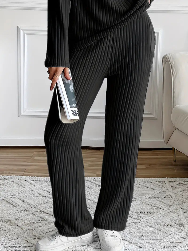 Solid Spandex Sweater Targeted Solid
