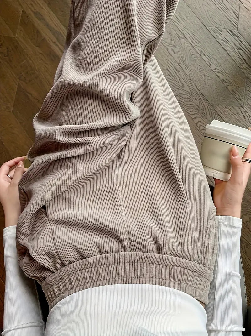 Solid Velvet Sweater Spring Short Velvet