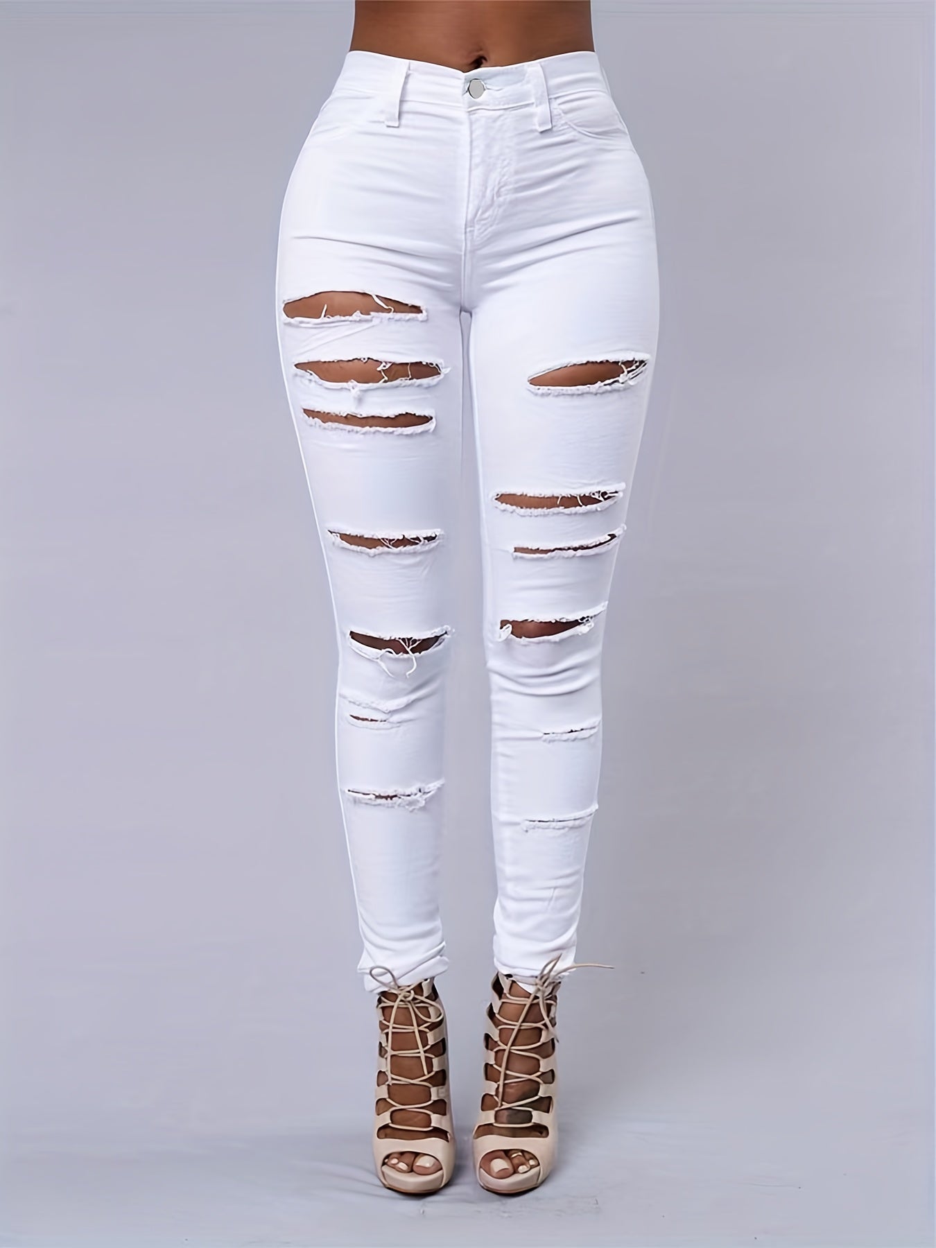 Timeless Cotton Pants with Zip