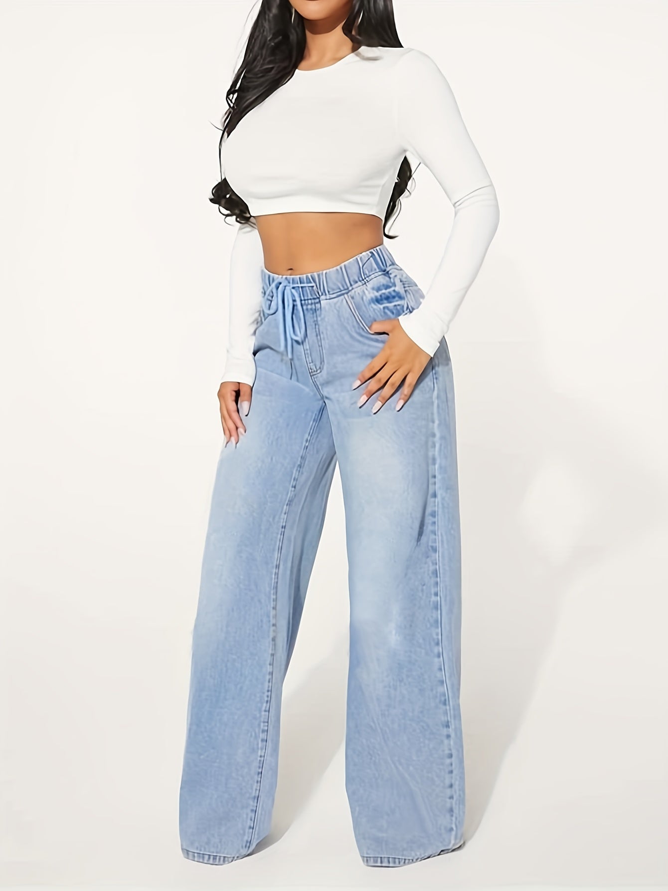 Timeless Cotton Pants with Drawstring