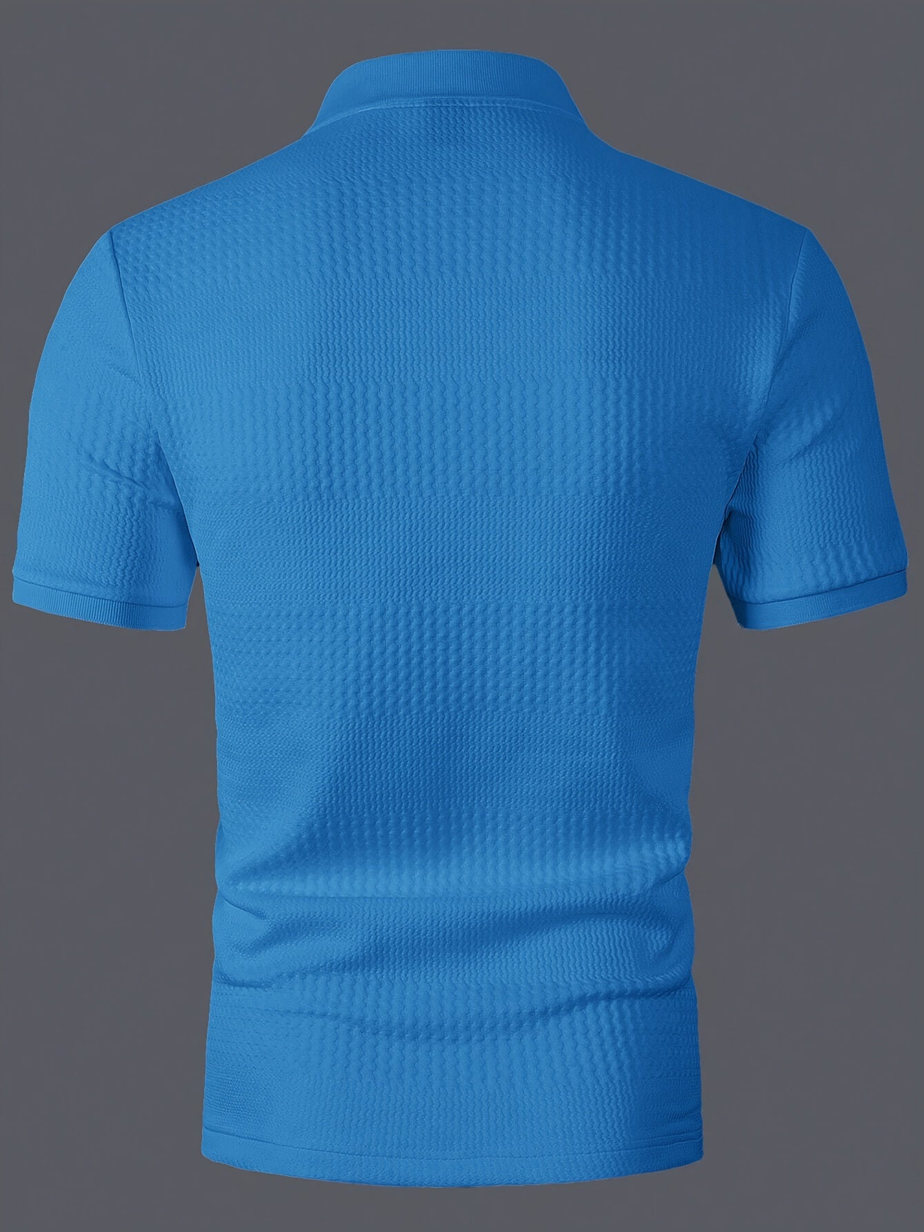 Men's Solid Short Sleeve Golf T-shirt For Summer Outdoor Business