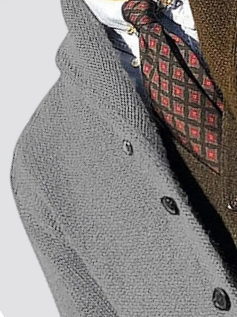 Knit Button-Up Sweater