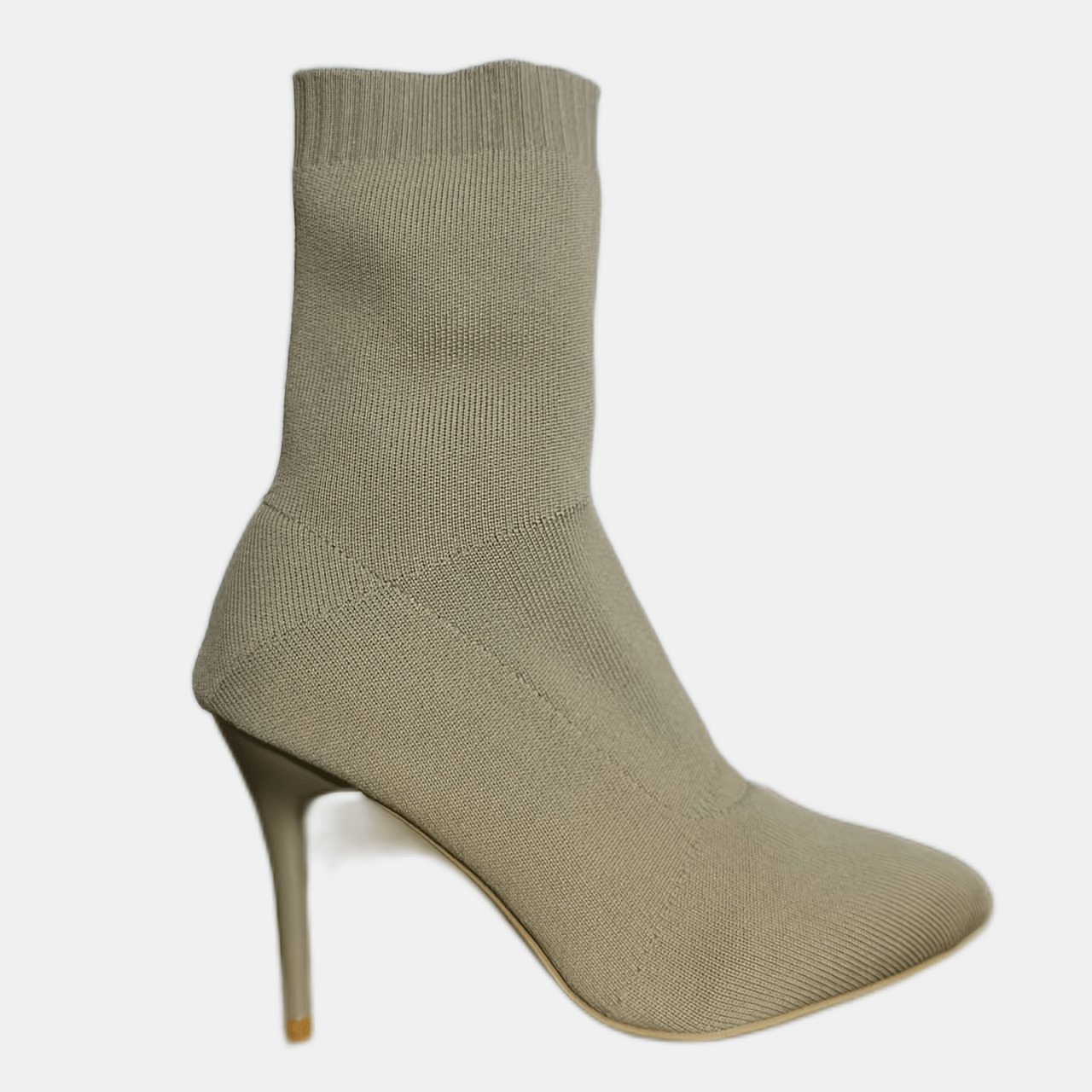 Timeless Beige Ankle Boots with Stiletto