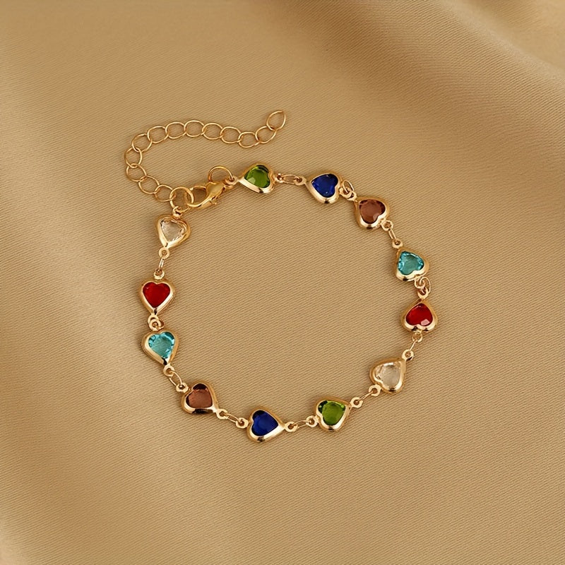 Modern 1-Piece Bracelet Set with Gold-tone