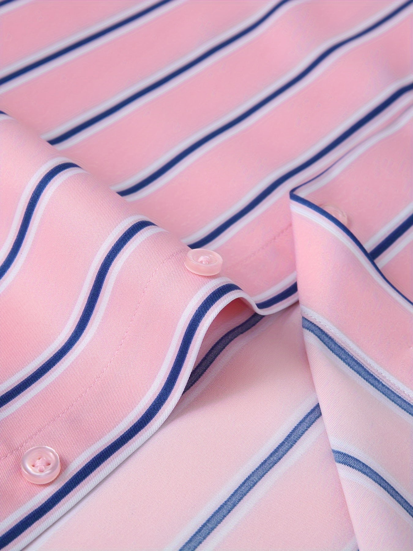 Classic Plaid Design Men's Formal Long Sleeve Shirt, Men's Button Up Shirt For Business Formal Occasions, Gift For Men