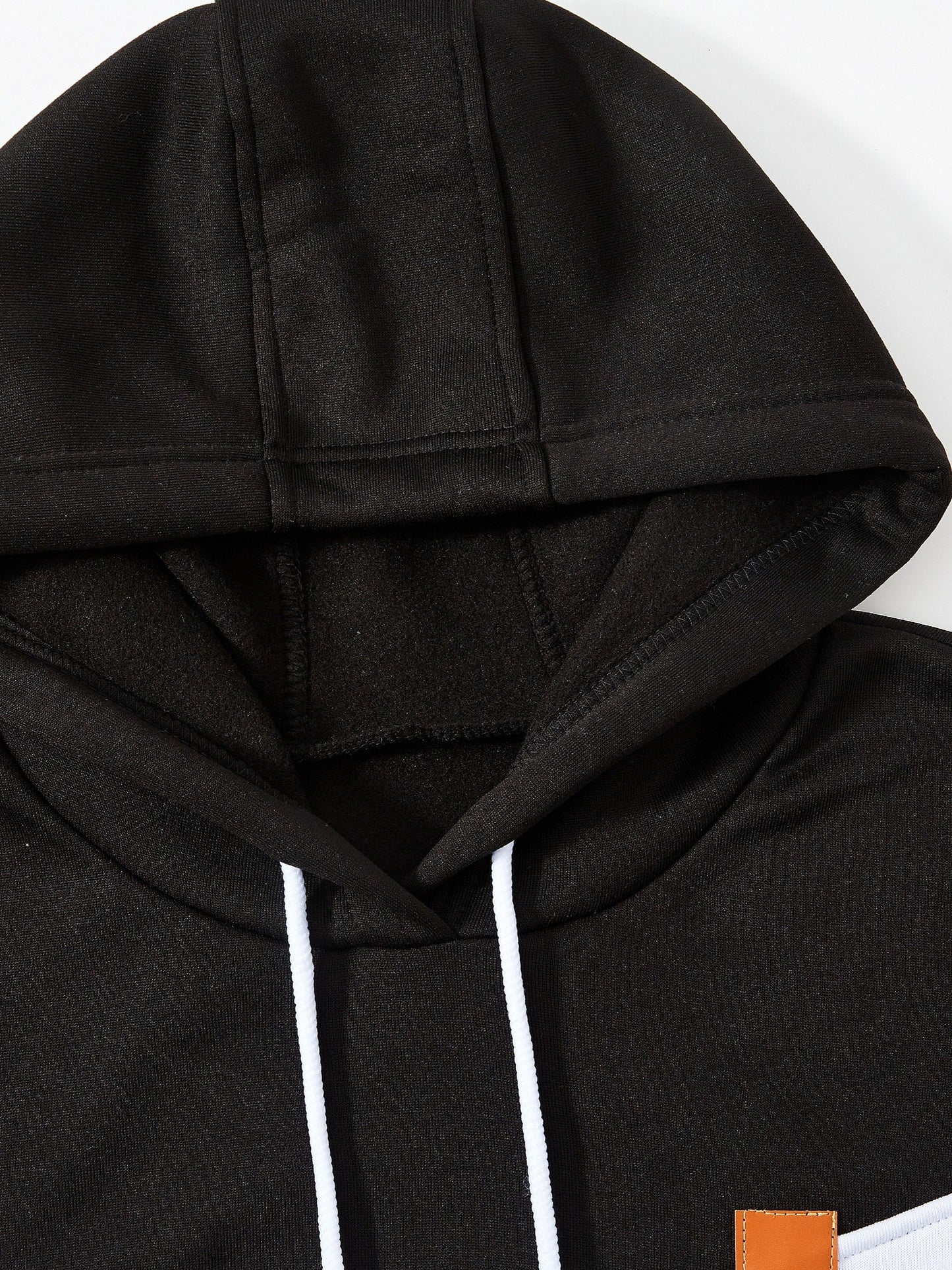 Color Block Hoodie, Cool Hoodies For Men, Men's Casual Classic Design Pullover Hooded Sweatshirt With Kangaroo Pocket Streetwear For Winter Fall, As Gift