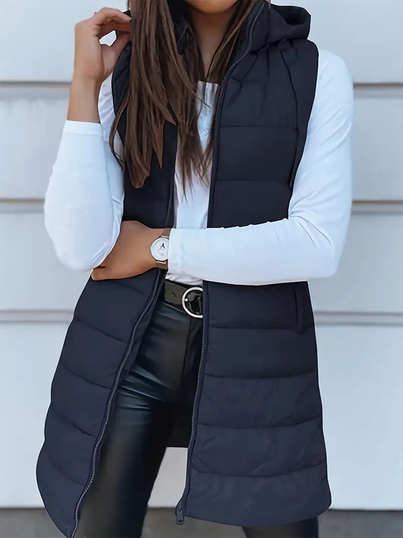 Long Hooded Jacket