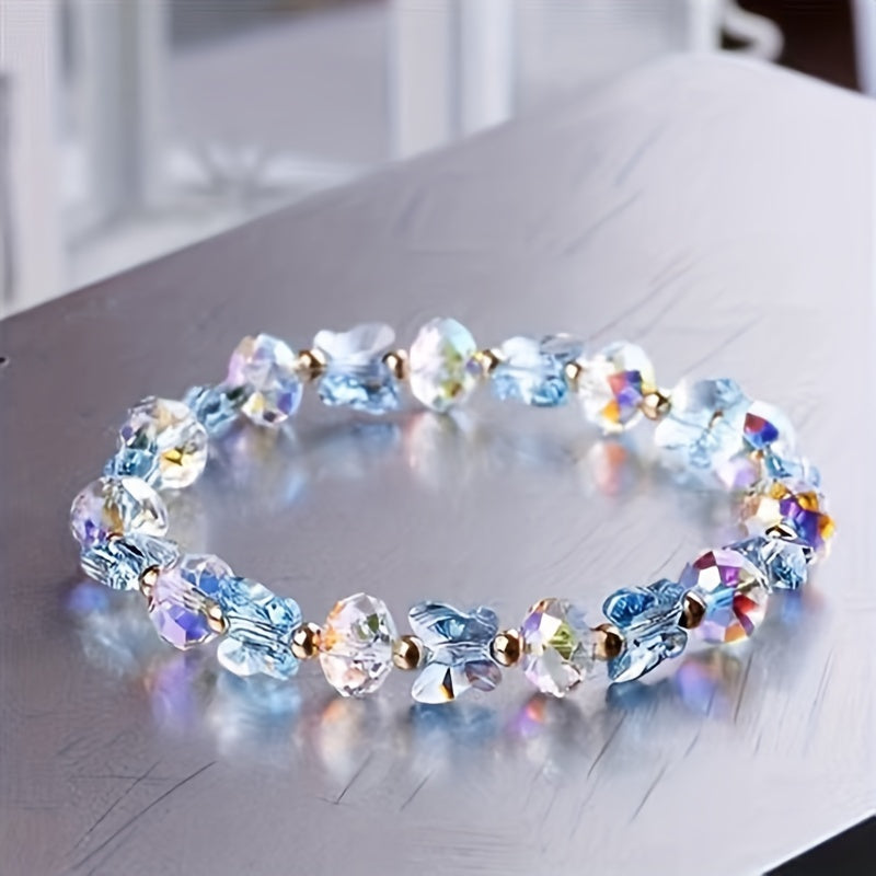 Boho 1-Piece Necklace & Bracelet Set with Polished finish