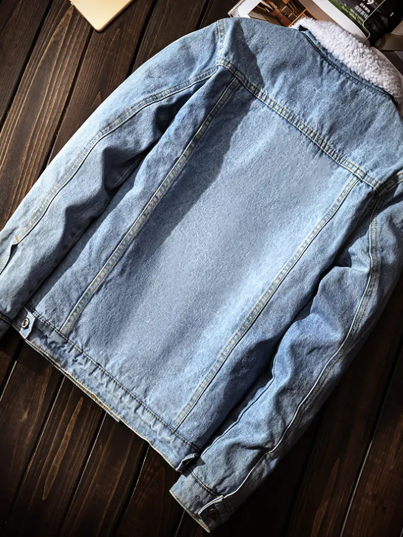 Fleece Polyester Cotton Long Sleeve Jacket