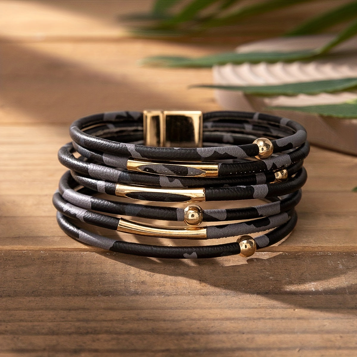 Boho Bracelet with Polished finish