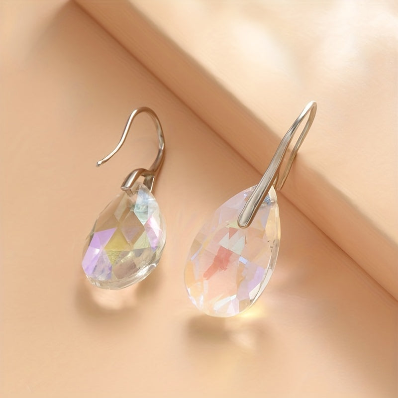 Modern Earrings with Gold-tone