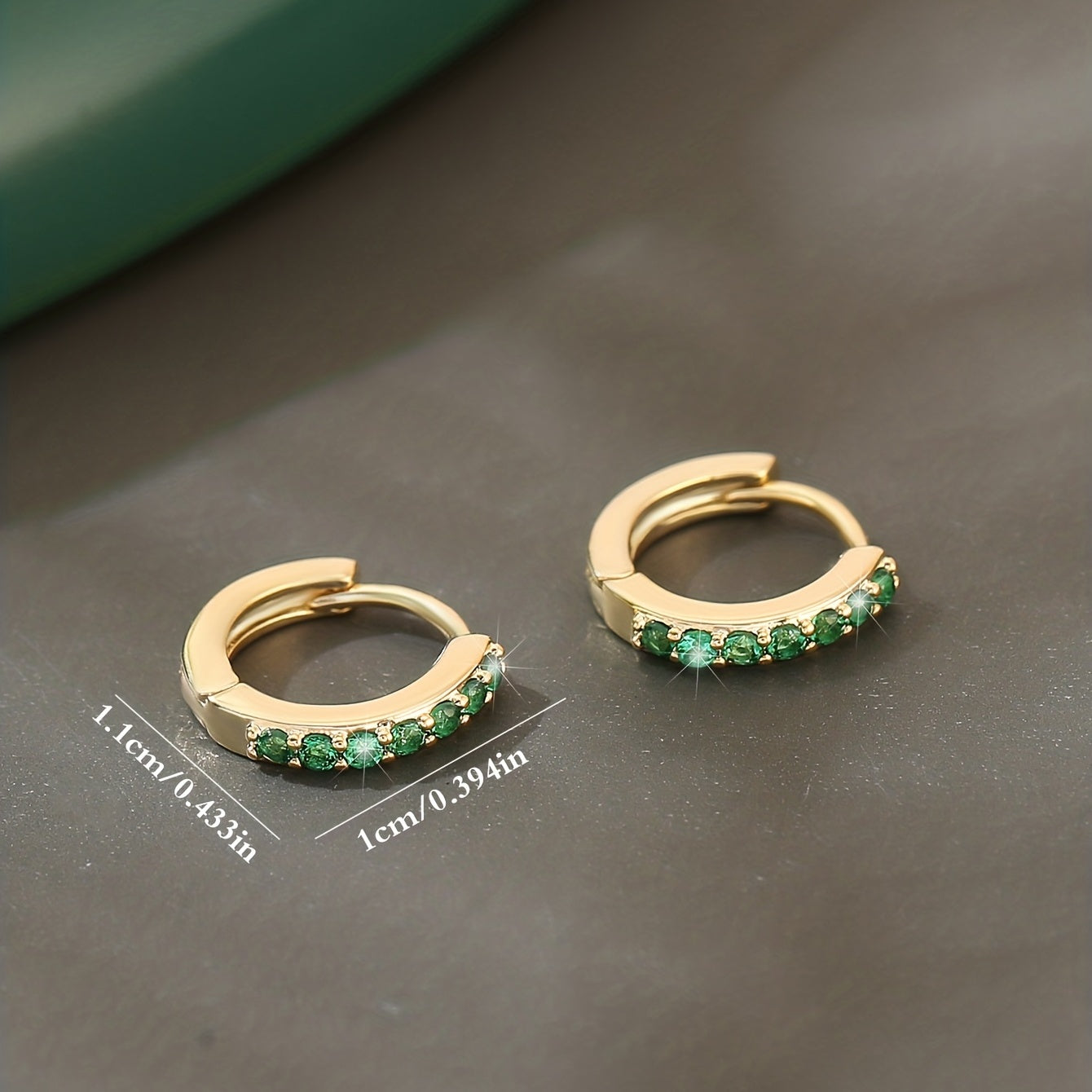 Boho Earrings with Gold-tone
