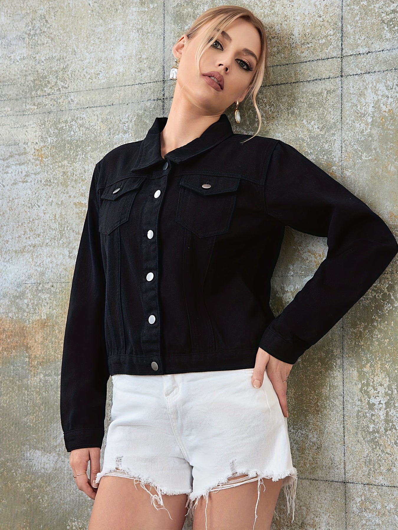 Timeless Black Cotton Pants