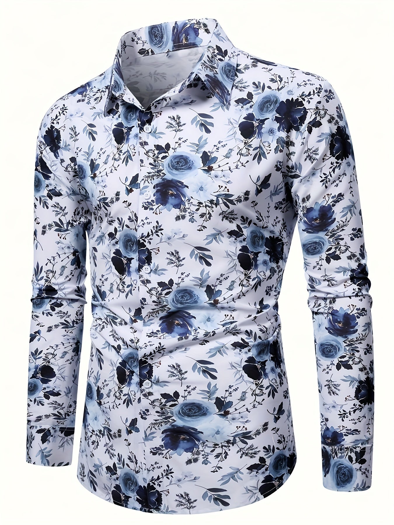 Men's Fleece-Lined Hoodie - Casual & Sporty, Plaid Pullover with Button Detail, Long Sleeve, Loose Fit for Fall/Winter