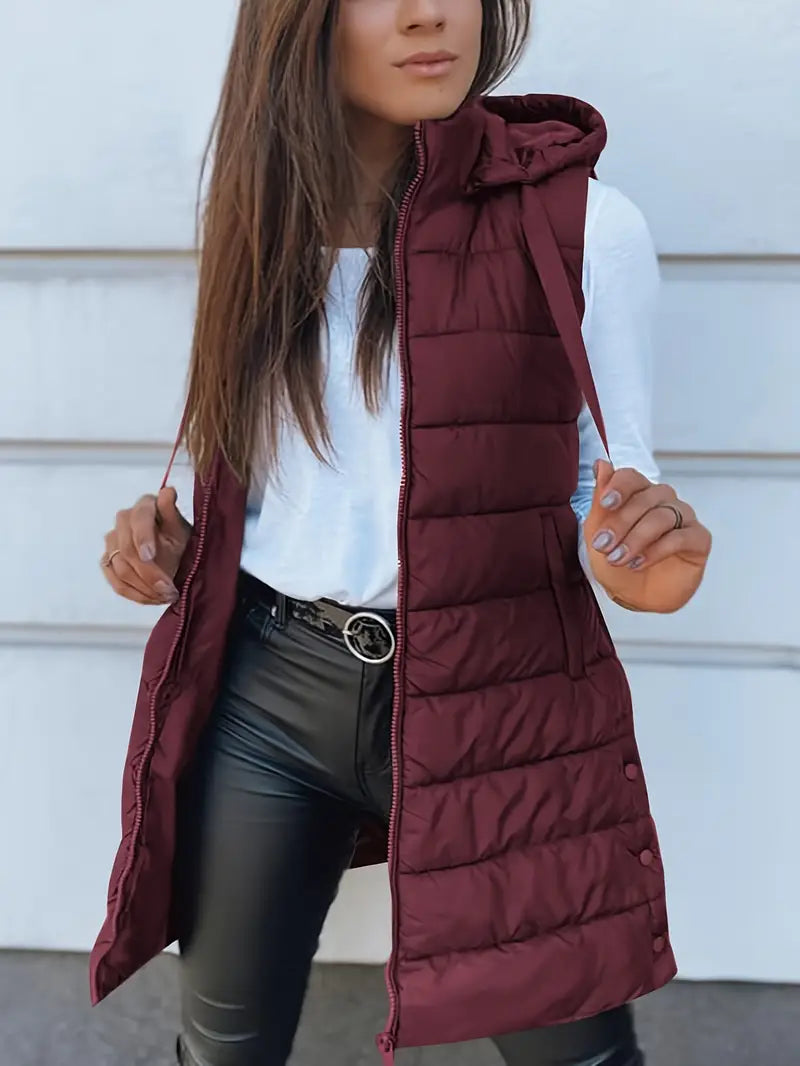 Long Hooded Jacket