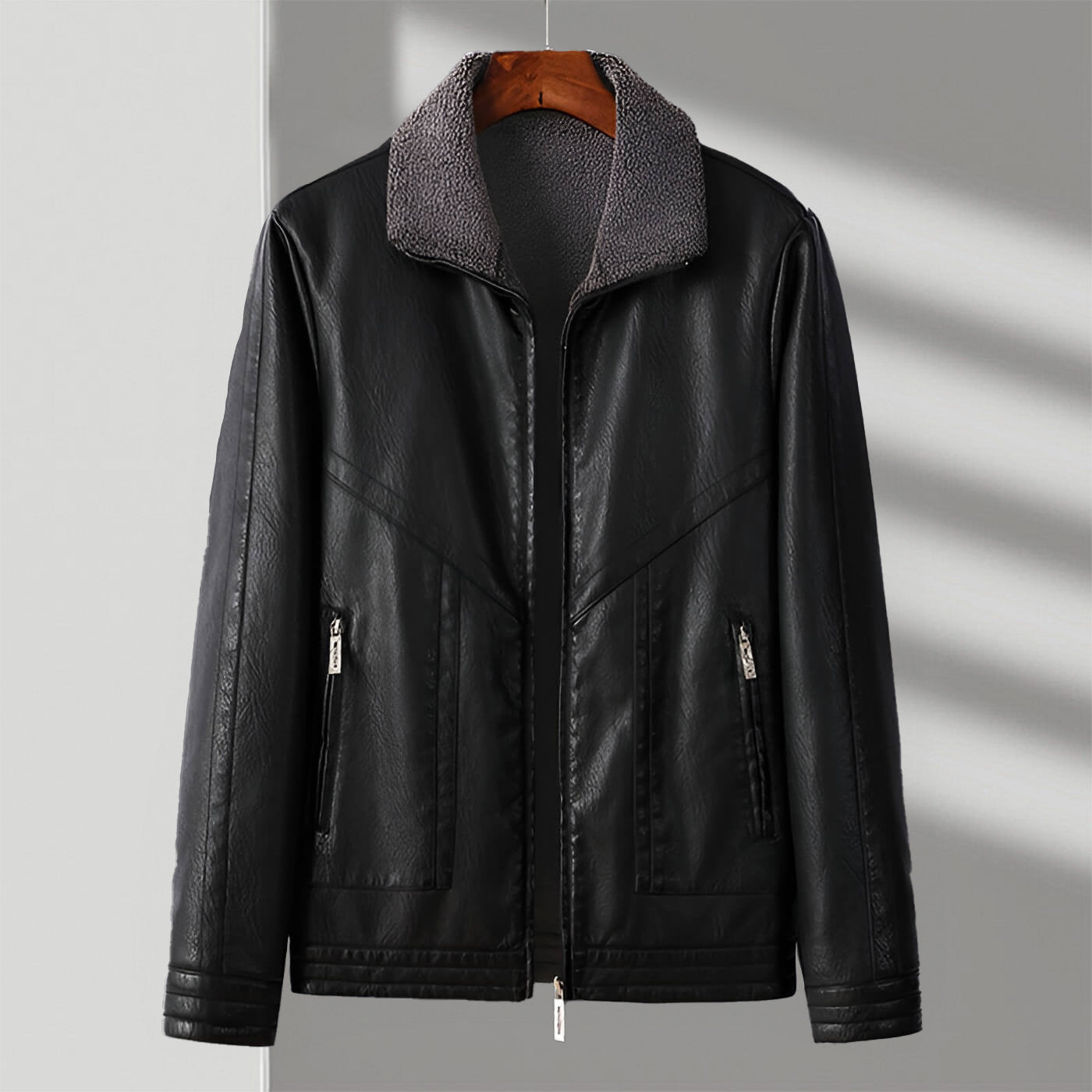 MODERN LEATHER JACKET