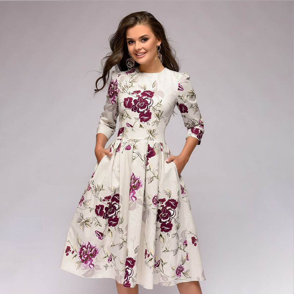 FLORAL DRESS