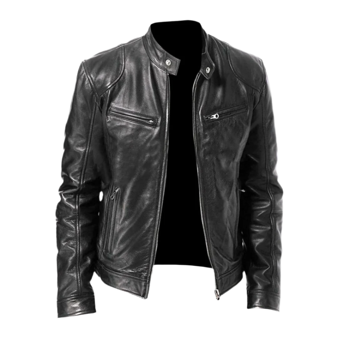 BIKER LEATHER JACKET