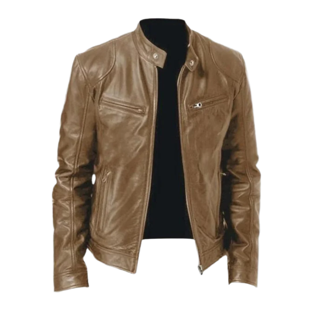 BIKER LEATHER JACKET