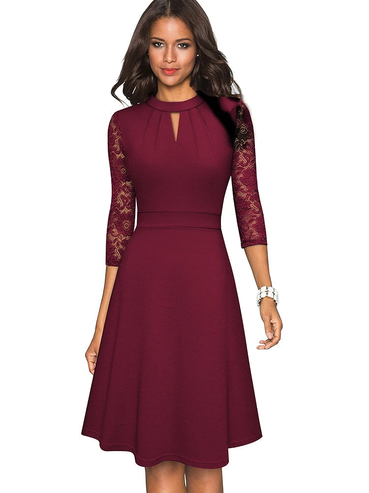 ELEGANT LACE DRESS