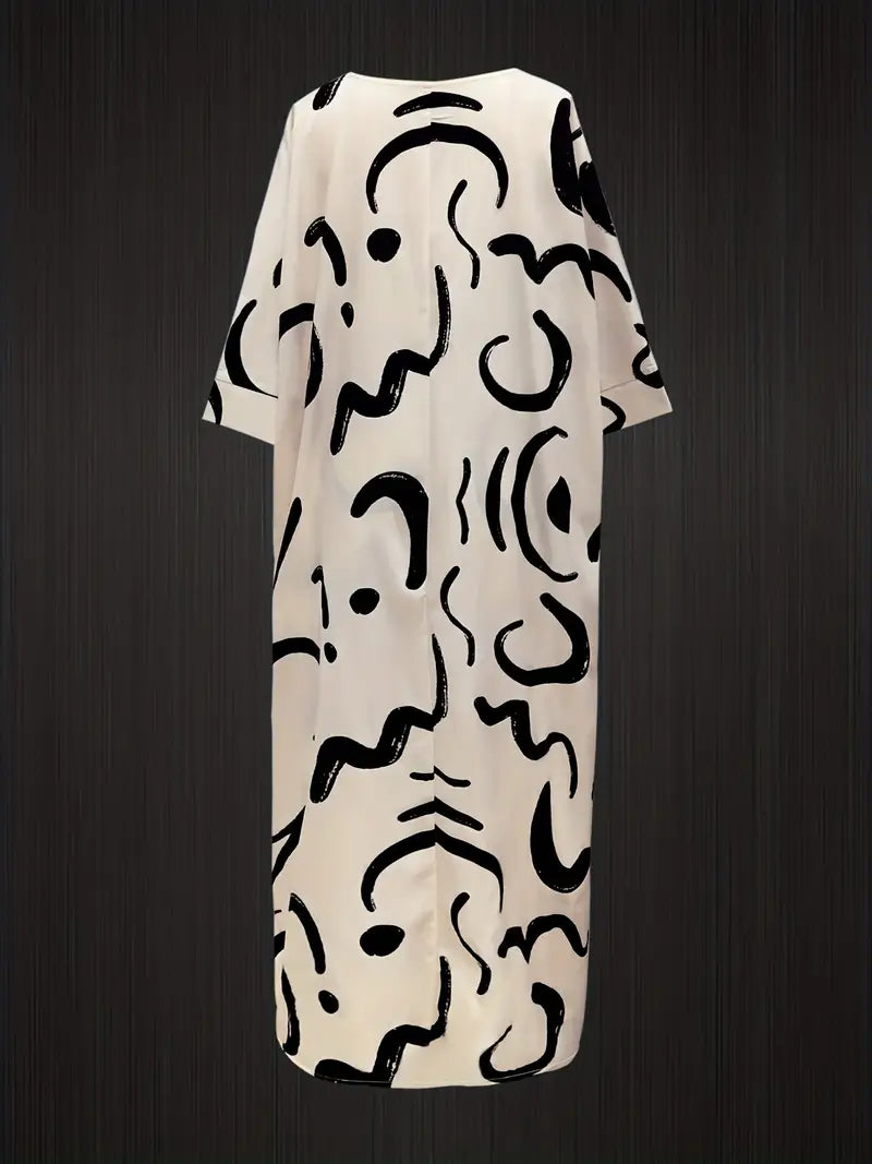 Printed Polyester Blouse Printed
