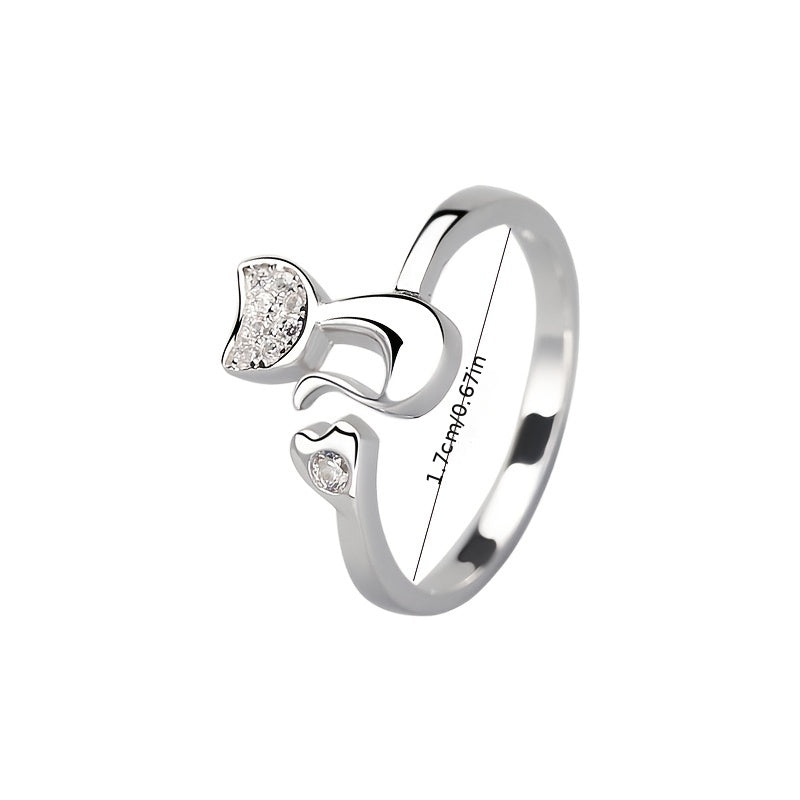 Vintage Ring with Gold-tone