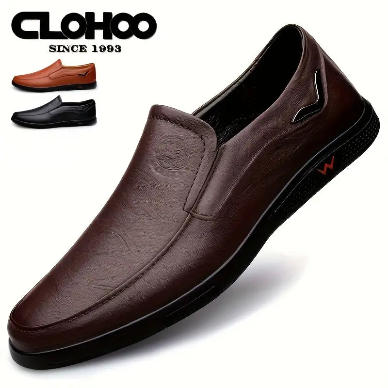 Vegan Leather Slip-Ons